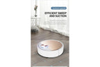 Silver Robot Vacuum with Smart Mapping and Remote Control