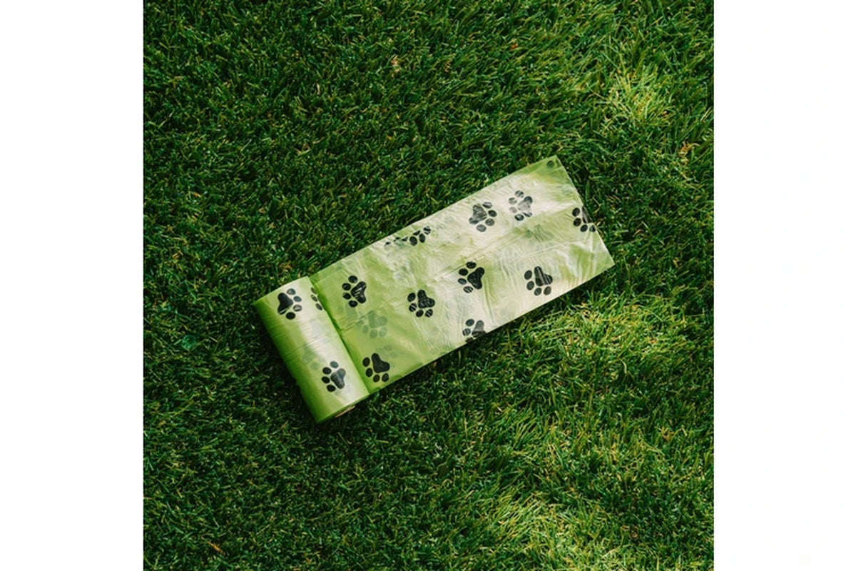 LIVINGTODAY 60 Biodegradable Unscented Pet Dog Poop Waste Bags