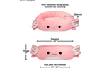 : Archie the Axolotl Pet Bed - 24" Med