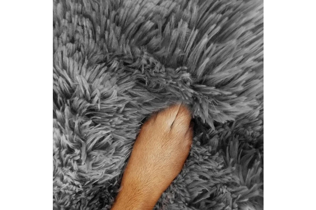 Pawfriends Pet Bed Dog Cat Calming Sleeping Comfy Cave Washable Mat Extra Large 100Cm Pet Beds