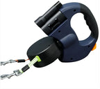 TheAussiePaw Dual Retractable Dog Leash