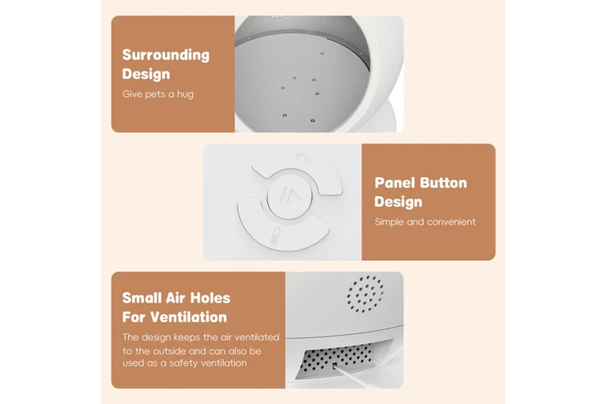 Electric Smart Heated & Cooling Bed for Cat