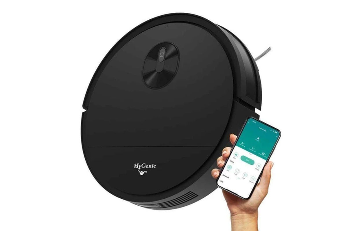 Vortex Robovac Wet Dry Robot Vacuum Cleaner Black 3 in 1 Smart