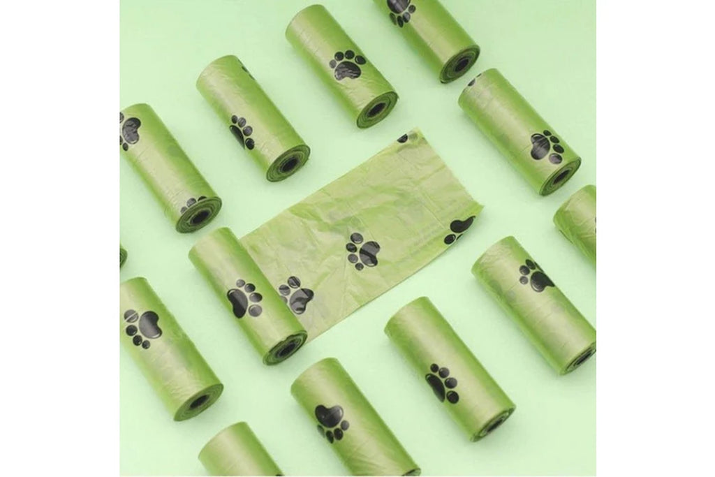 LIVINGTODAY 60 Biodegradable Unscented Pet Dog Poop Waste Bags