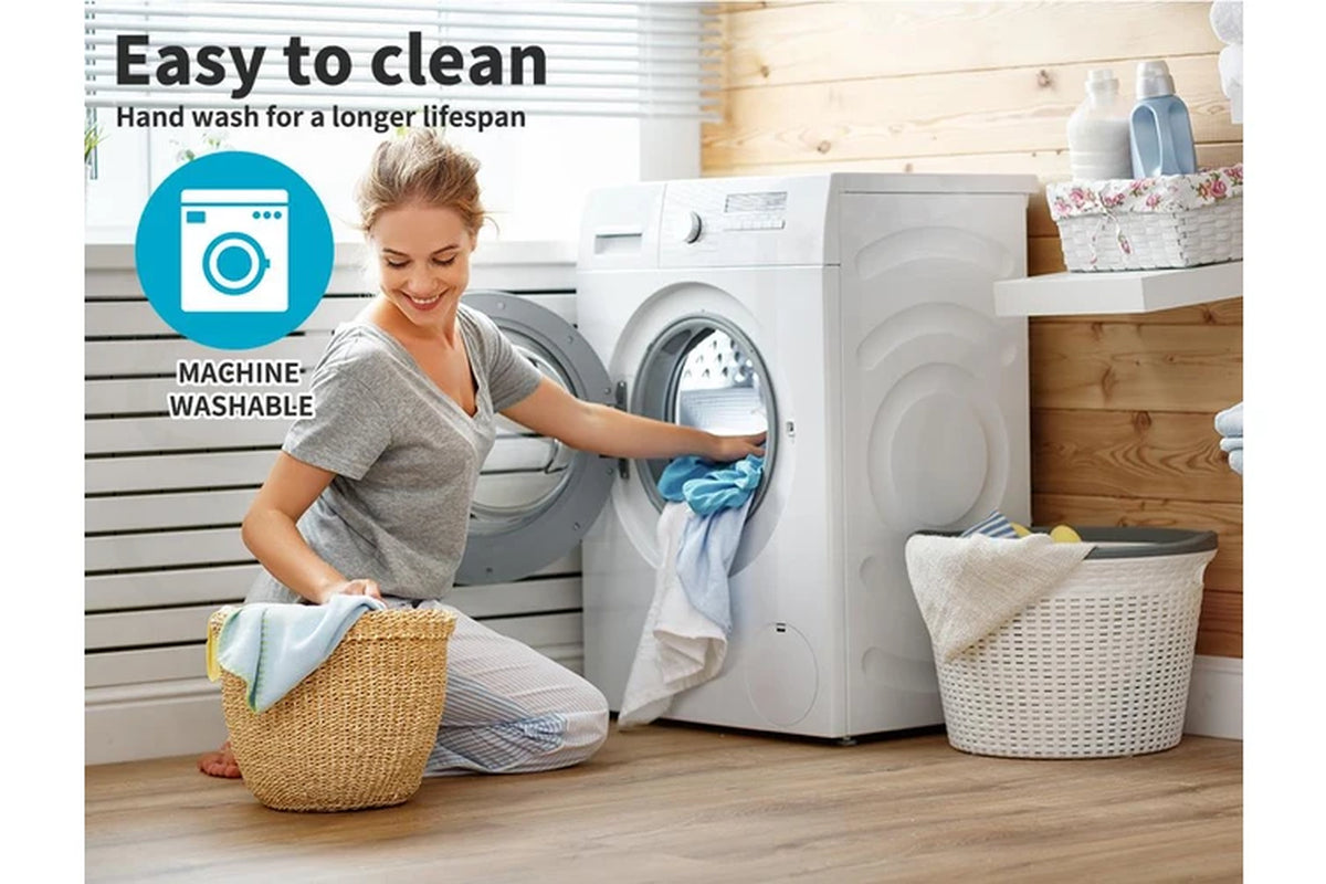 round Pet Calming Dog Bed Plush 120CM Xxxlarge Grey