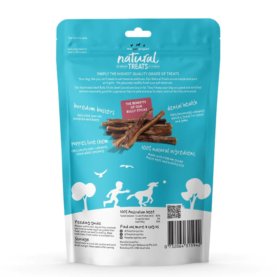The Pet Project Natural Bully Sticks