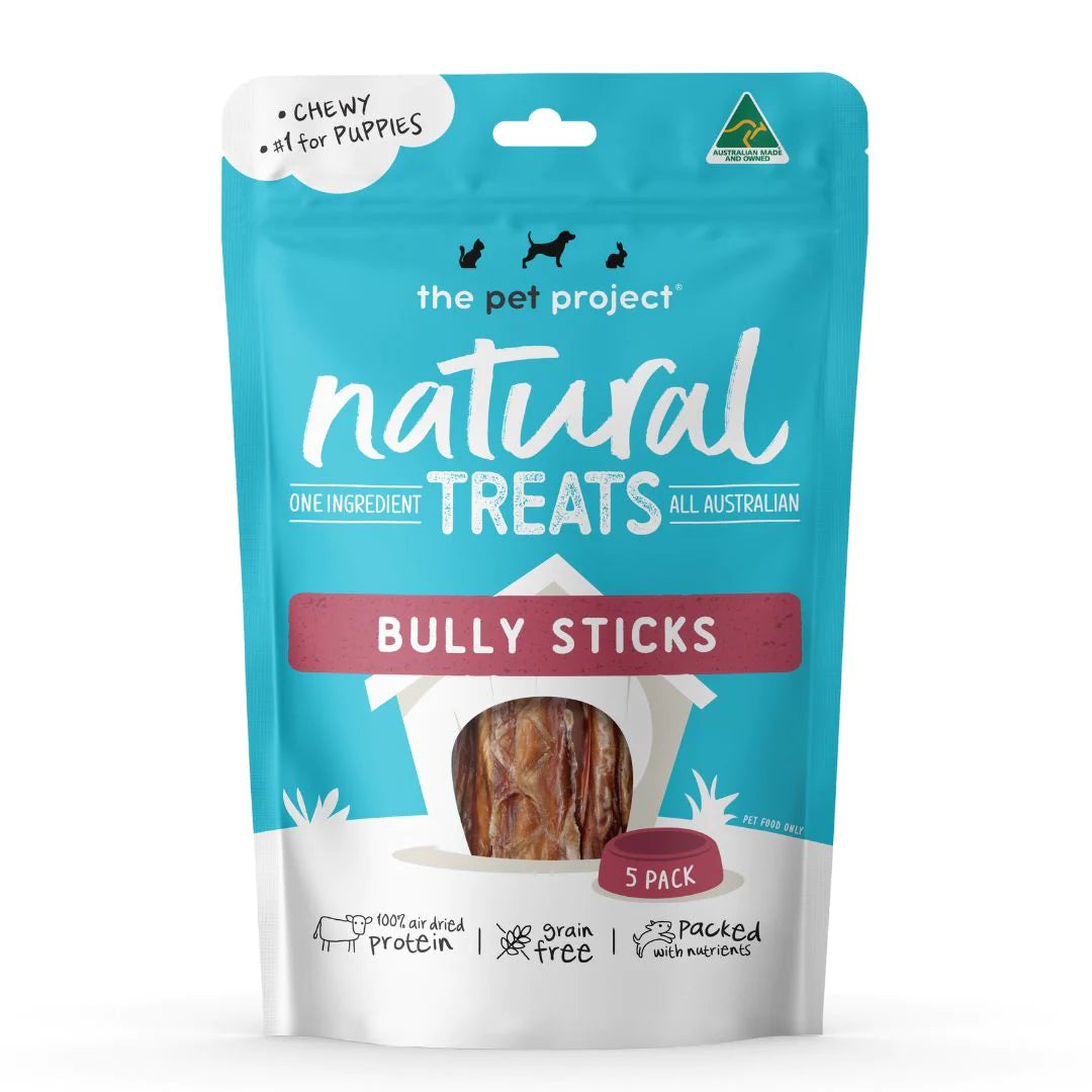 The Pet Project Natural Bully Sticks
