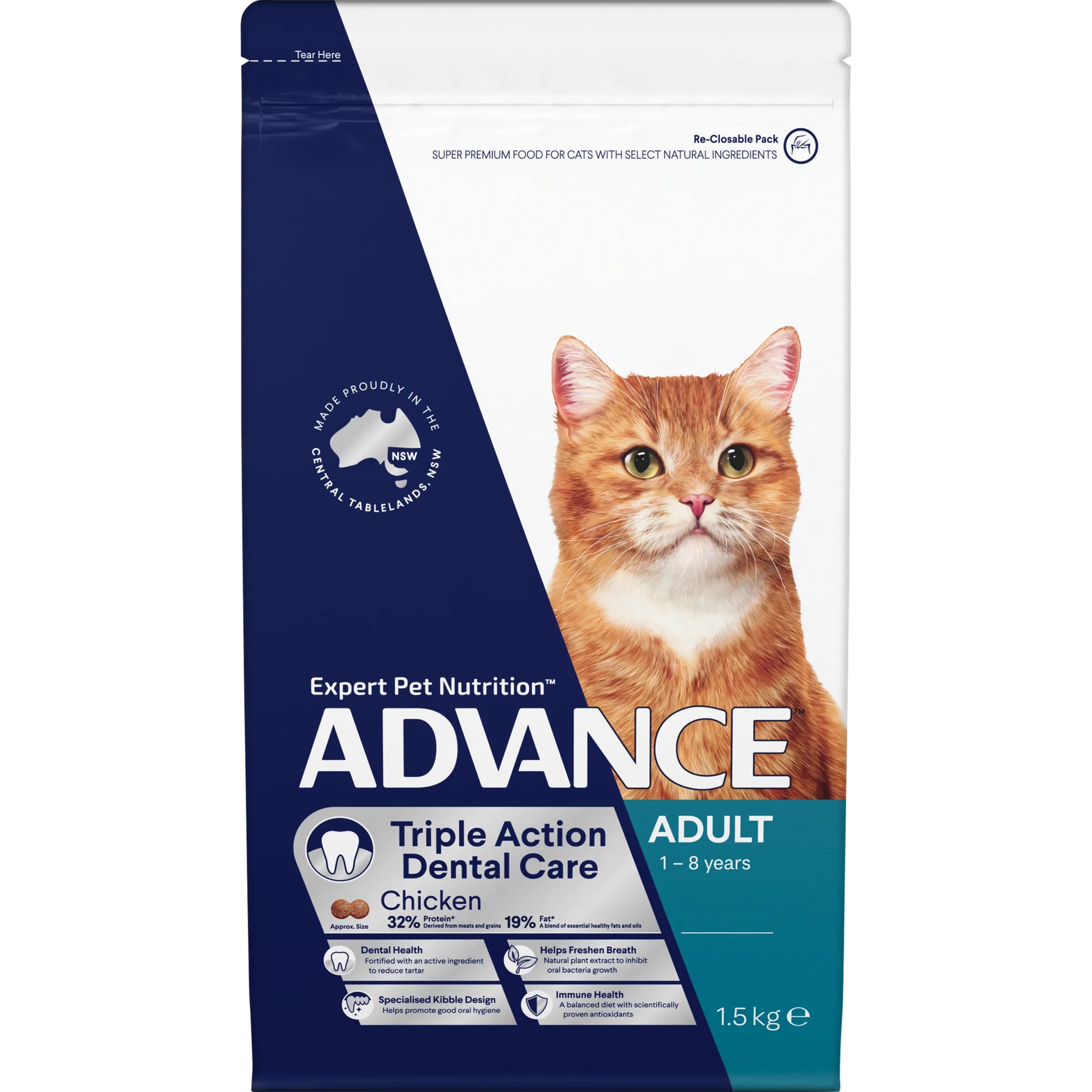 Advance Adult Cat Triple Action Dental