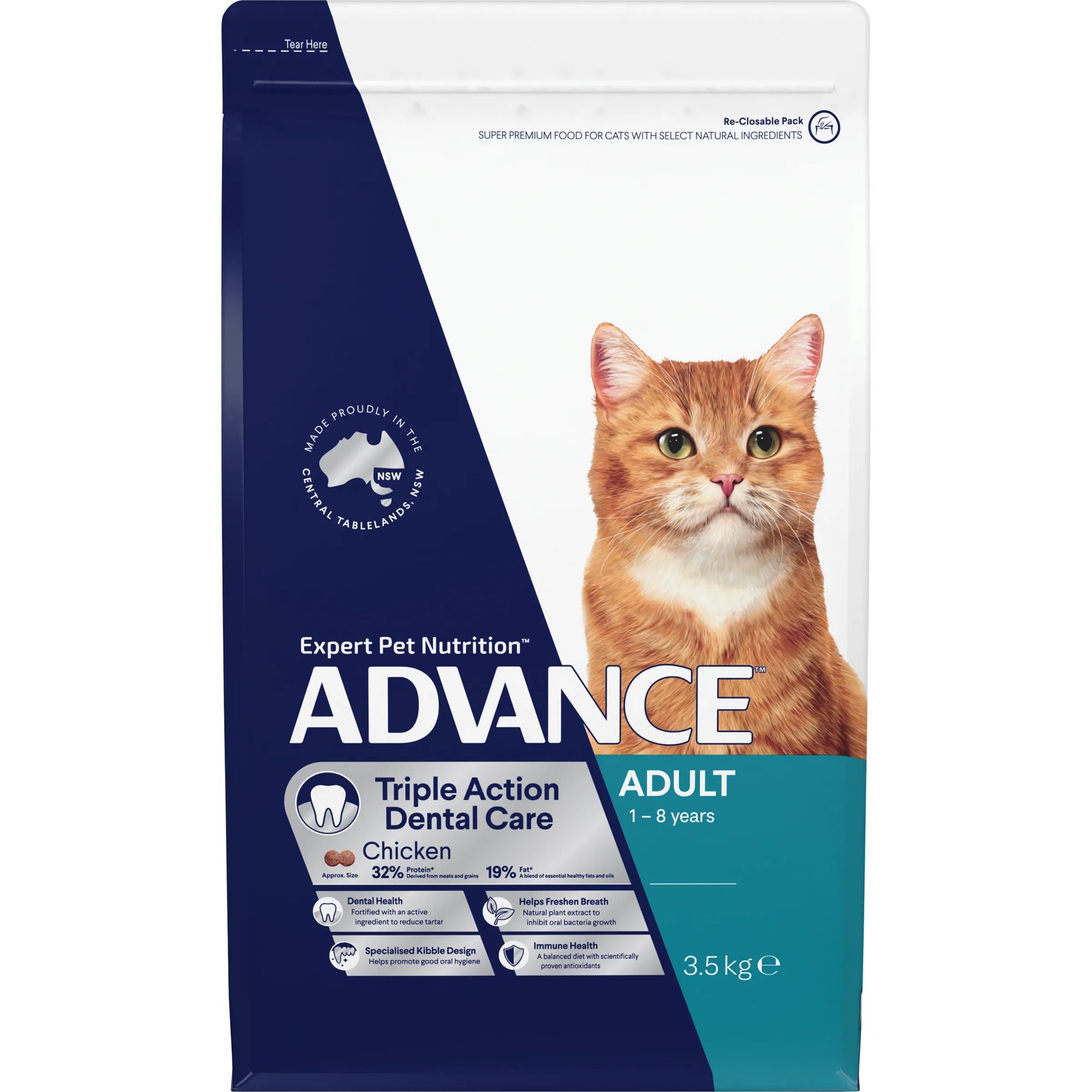 Advance Adult Cat Triple Action Dental