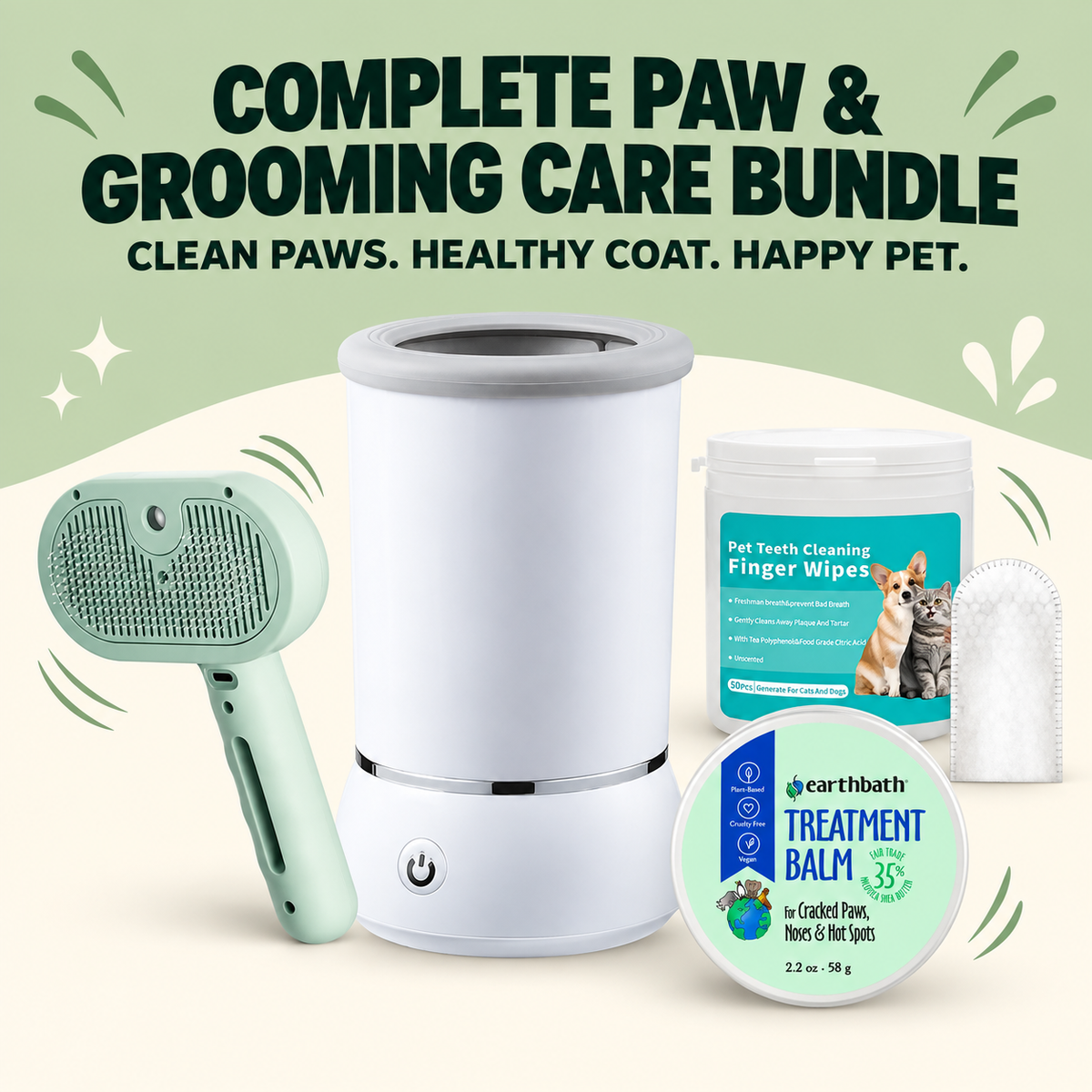 Complete Paw & Grooming Care Bundle