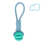 TheAussiePaw Interactive Rubber Dog Toys with Treat Leaking Balls
