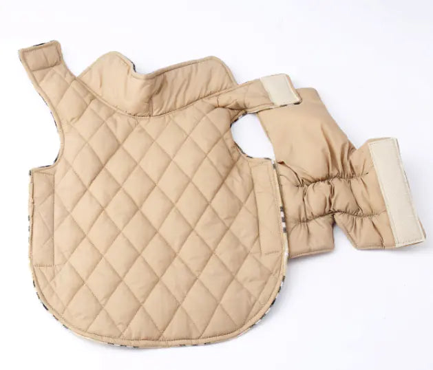 Chic Plaid Dog Coat
