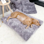 TheAussiePaw Cozy Plush Canine Bed with Quilted Base