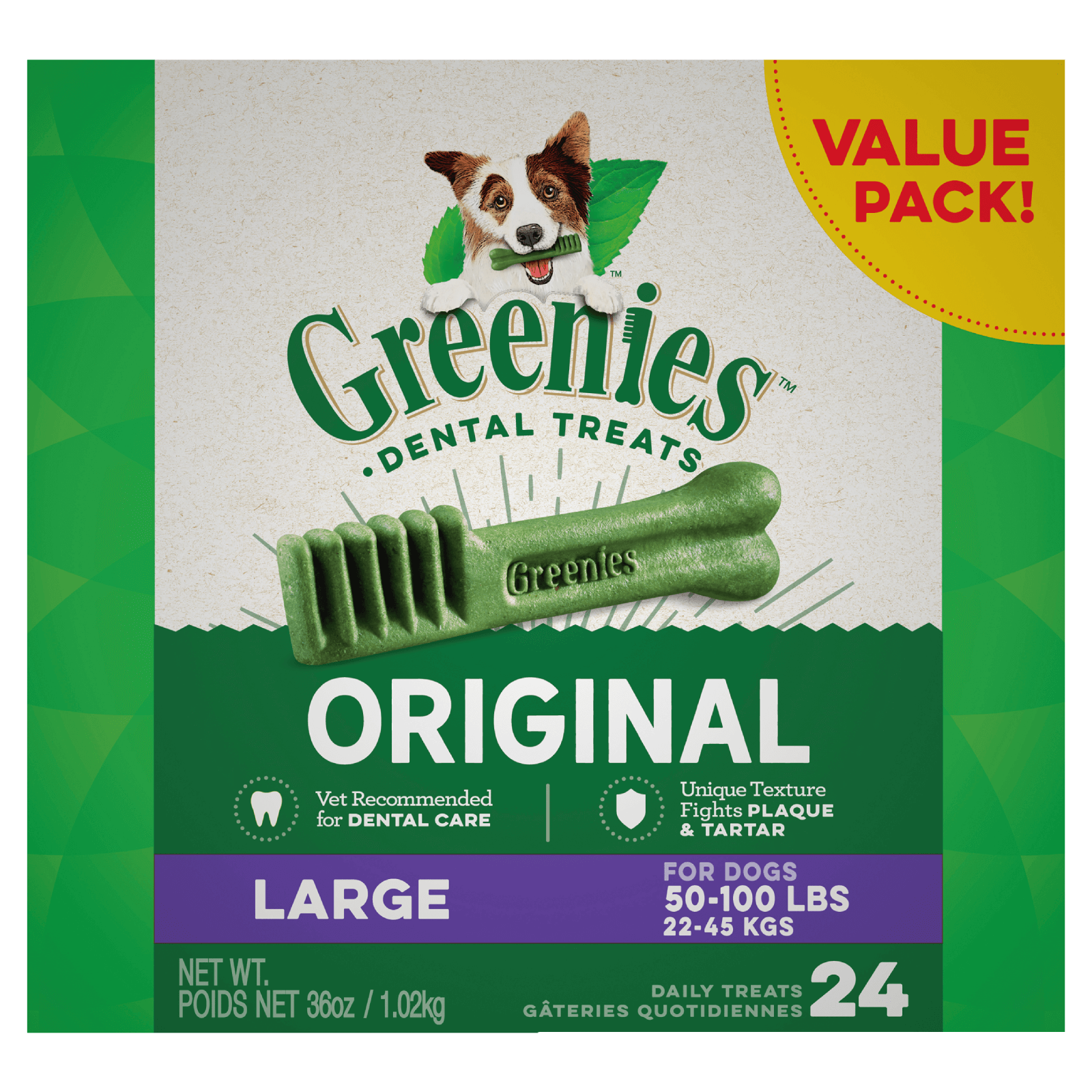 Greenies Dental Dog Treats Value Pack
