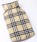 TheAussiePaw Chic Plaid Dog Coat