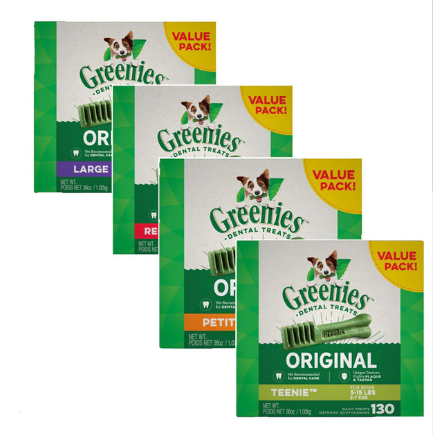 Greenies Dental Dog Treats Value Pack