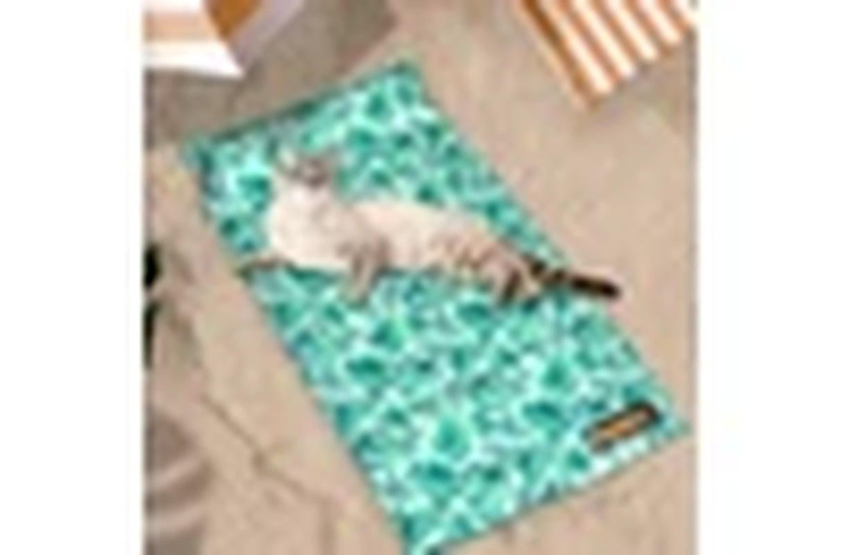 Pet Bed Cooling Mat Dog Bed Small Green