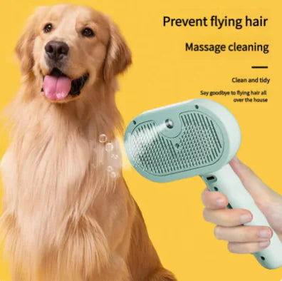 TheAusiePaw 3-in-1 Steam Pet Brush
