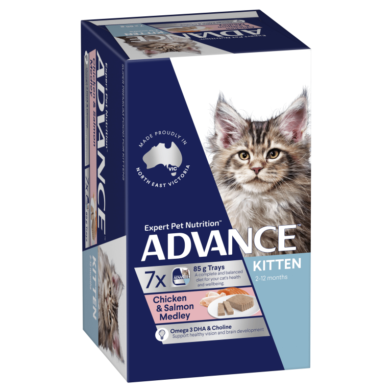 Advance Wet Food Trays Kitten