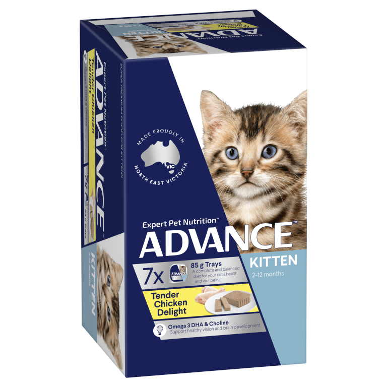 Advance Wet Food Trays Kitten