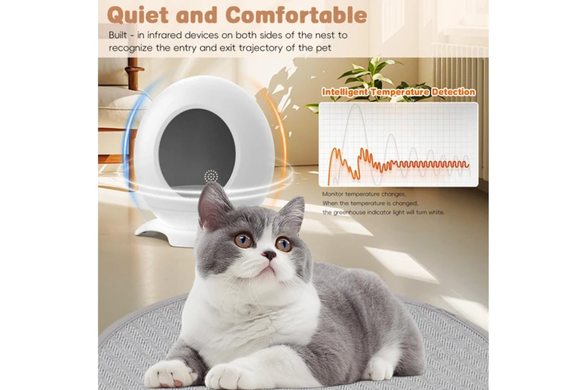 Electric Smart Heated & Cooling Bed for Cat