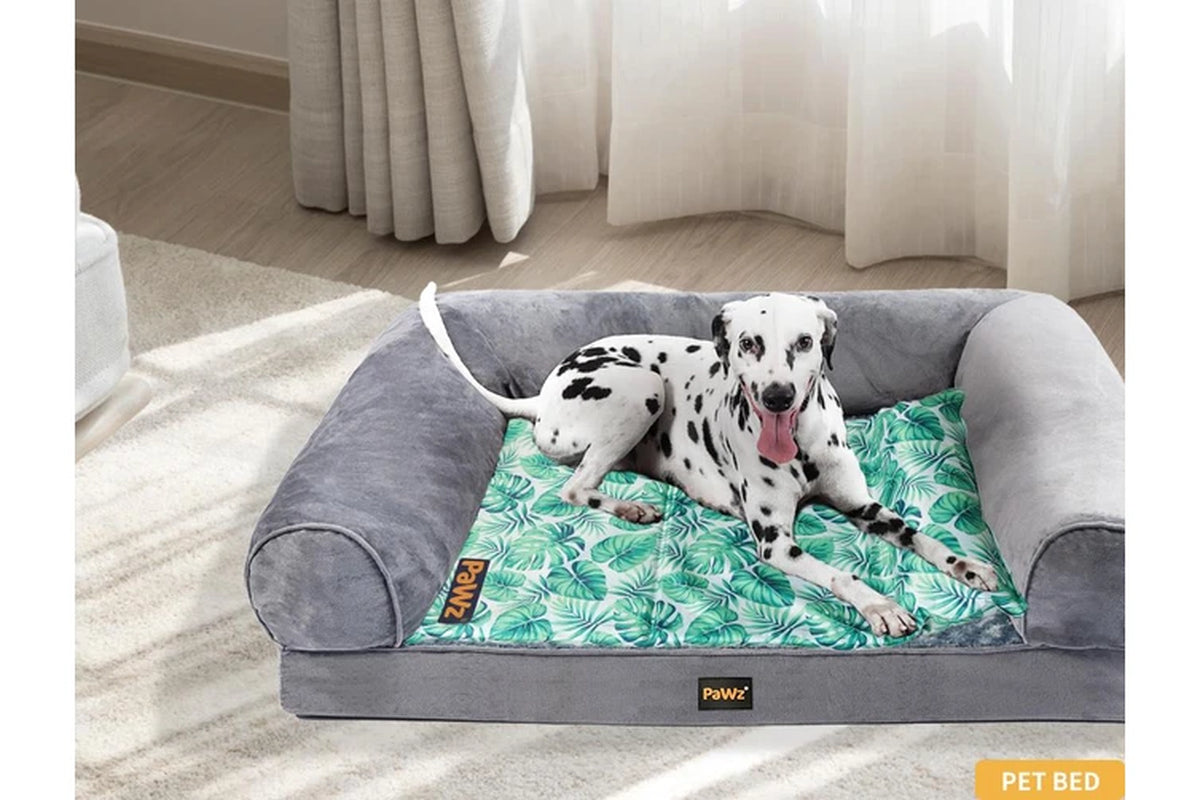 Pet Bed Cooling Mat Dog Bed Small Green