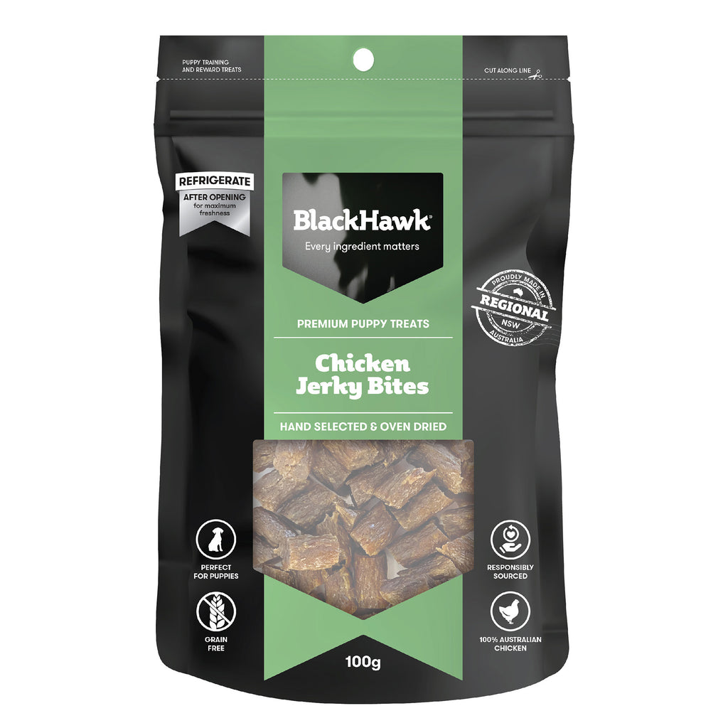 Black Hawk Premium Puppy Jerky Bites