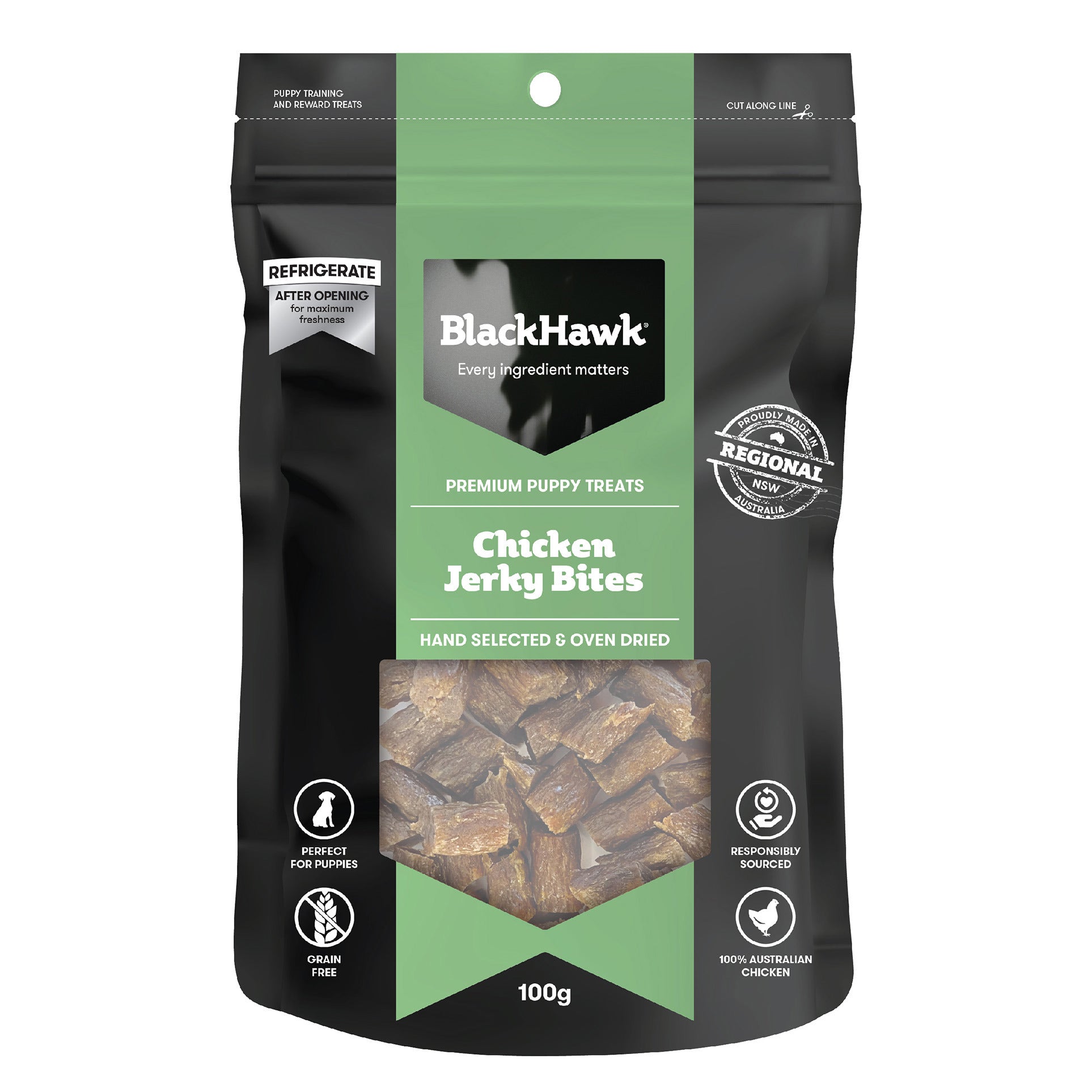 Black Hawk Premium Puppy Jerky Bites