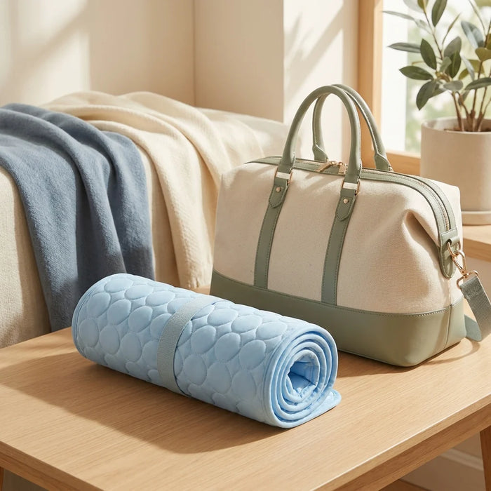 Folded for travel