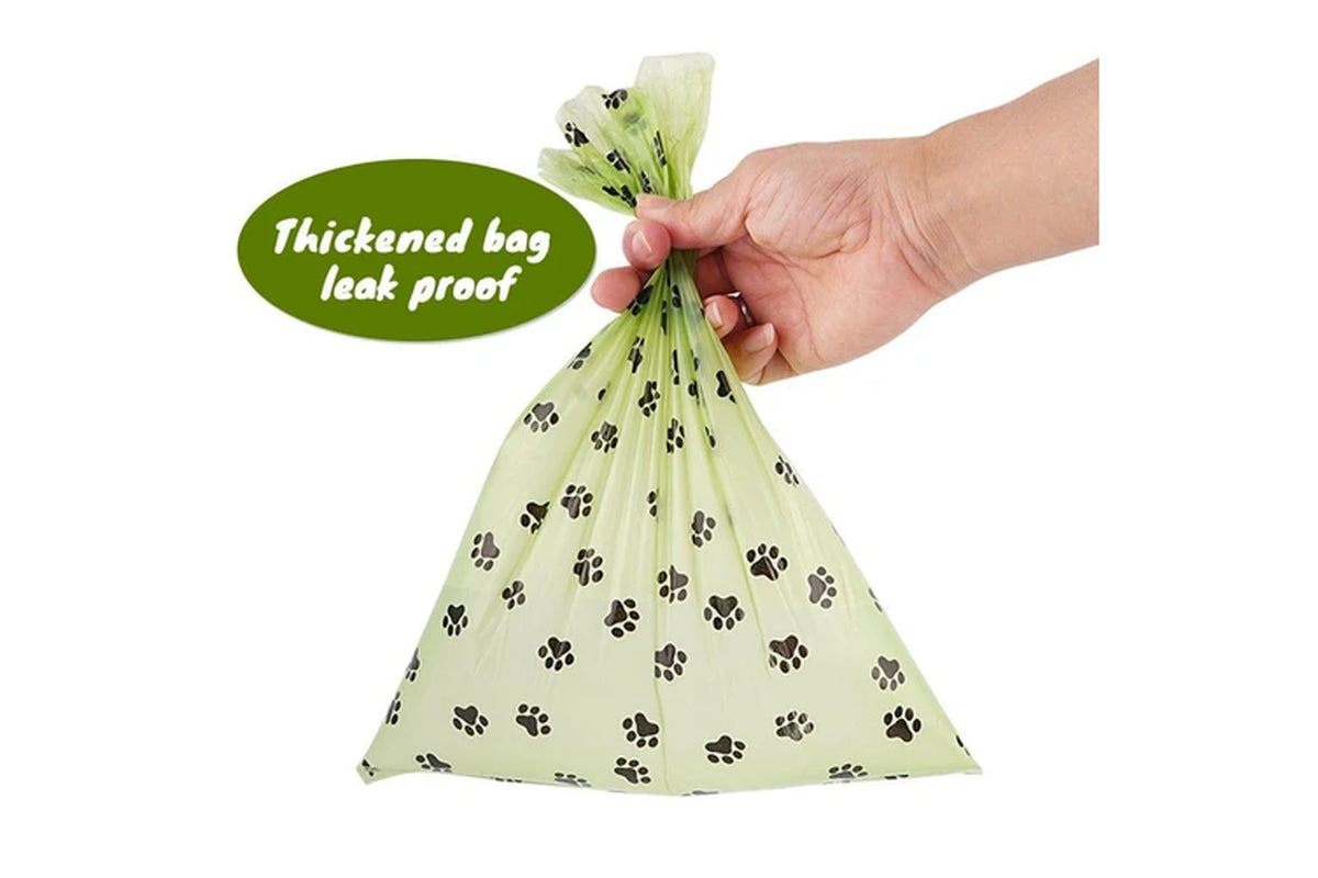 LIVINGTODAY 60 Biodegradable Unscented Pet Dog Poop Waste Bags