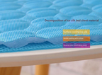 Dog Pillow Pet Summer Cooling Mat for Cats and Dogs