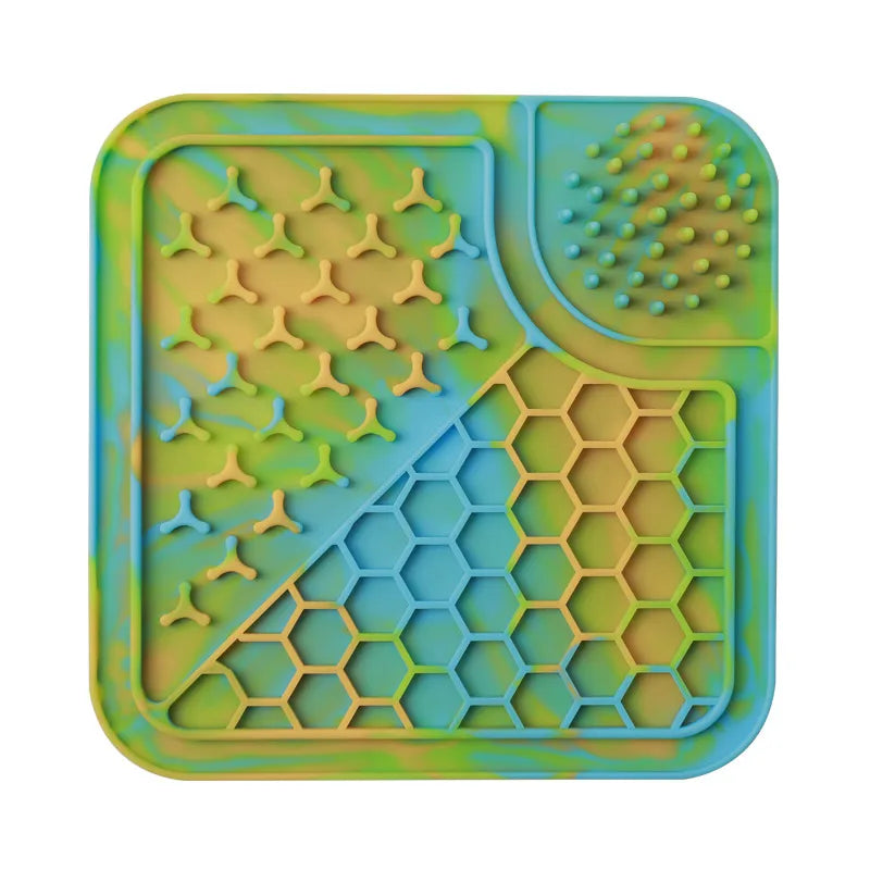 Silicone Pet Lick Pad Silicone Slow Food Pad
