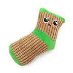 TheAussiePaw Cartoon Plush Dog Toys for Boredom Relief