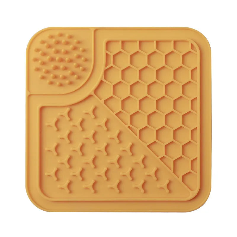 Silicone Pet Lick Pad Silicone Slow Food Pad