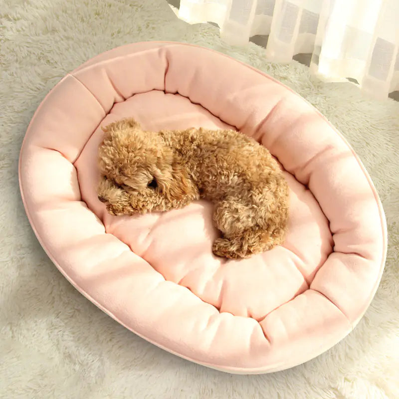 Luxury Cozy Plush Circular Dog Bed