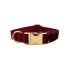 TheAussiePaw Velvet Dog Collar